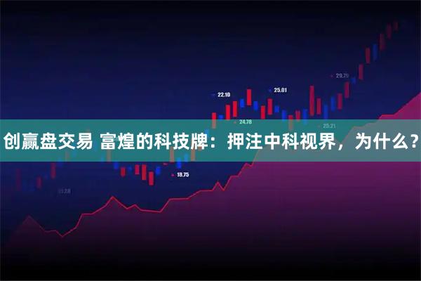 创赢盘交易 富煌的科技牌:押注中科视界,为什么?