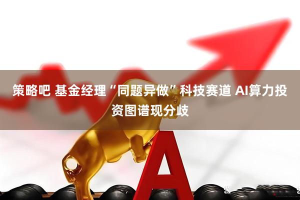 策略吧 基金经理“同题异做”科技赛道 AI算力投资图谱现分歧