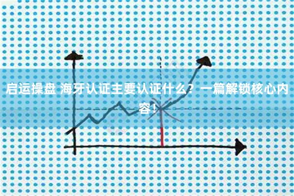 启运操盘 海牙认证主要认证什么?一篇解锁核心内容!