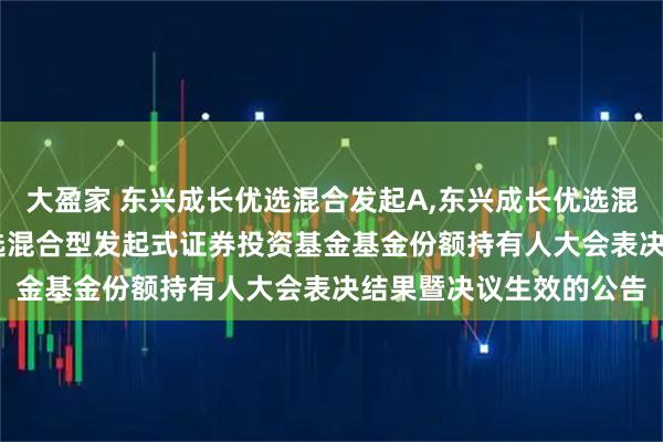大盈家 东兴成长优选混合发起A,东兴成长优选混合发起C: 东兴成长优选混合型发起式证券投资基金基金份额持有人大会表决结果暨决议生效的公告